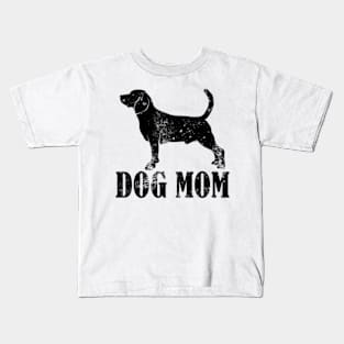 Beagles Dog Mom Kids T-Shirt